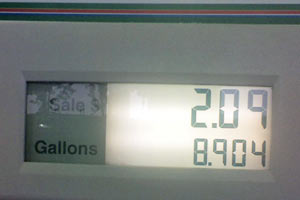 Nice gas price